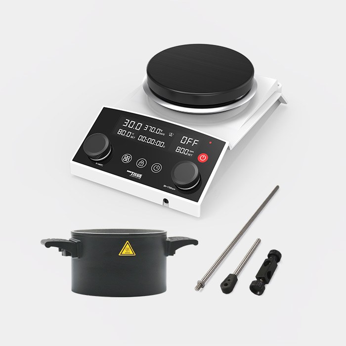 控制型加热磁力搅拌器（铝制加热锅）（热卖）