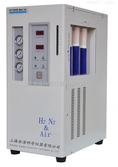 氮氢空一体机（无油空气压缩机） 氮气：0-500ml/min，氢气：0-500ml/min，空气：0-5000ml/mi…