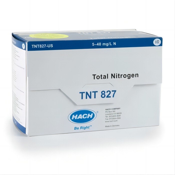 总氮测试试剂，HR TNT+, 5-40MG/L PK/25 - Hach/哈希