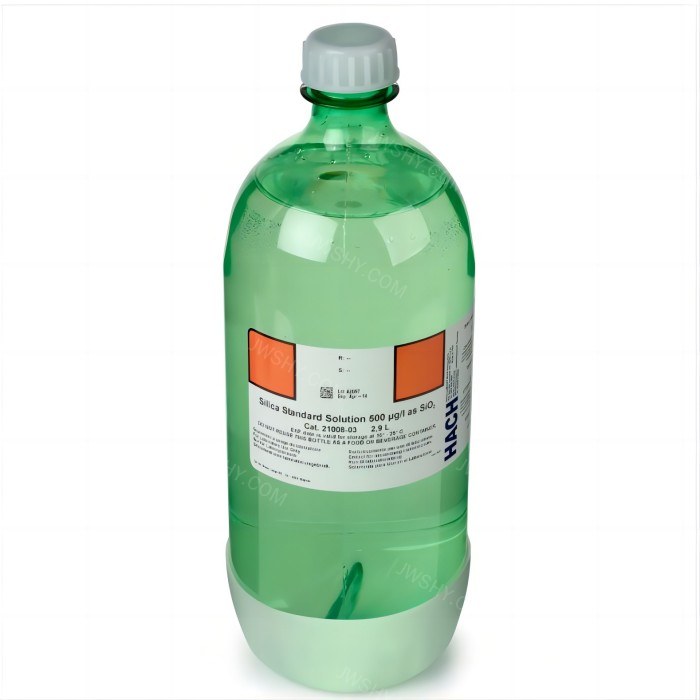 2.9 L硅酸盐标准溶液，按SiO2计为500 &mu;g/L - Hach/哈希