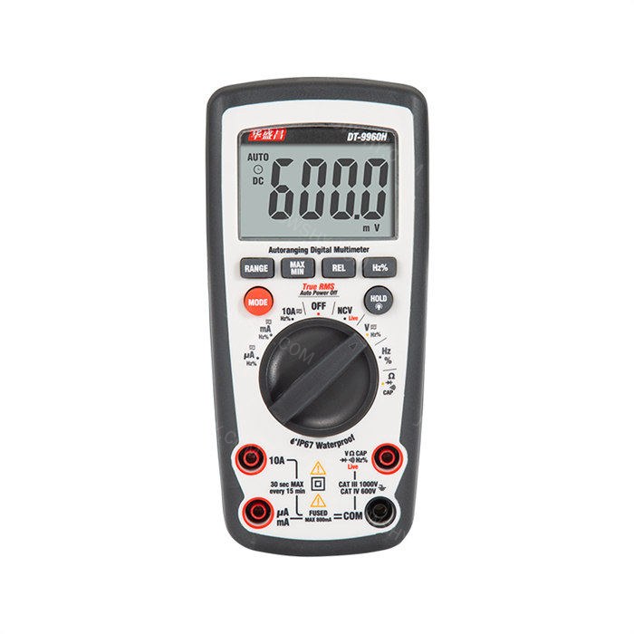 6000位真有效值数字万用表