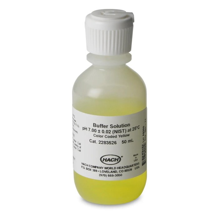 缓冲液pH 7.00 (color-coded Yellow) (NIST) 50 mL