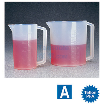 [LPE] 带手柄烧杯，Teflon*PFA，1000ml