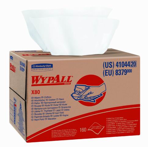 WYPALL X80 超能型擦拭布（抽取式）【Industrial】