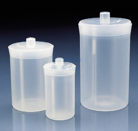 称量瓶,PP，带密封盖, PP, 60 x 40 mm, 65 ml