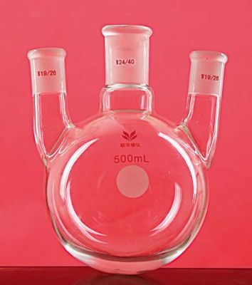 直三口圆底烧瓶 250ml 24/40 24/40 - 联华