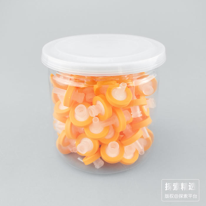 针头式滤器 德国进口聚醚砜（PES）0.22um 13mm 塑料易拉罐装 黄色 - 玖梧精选