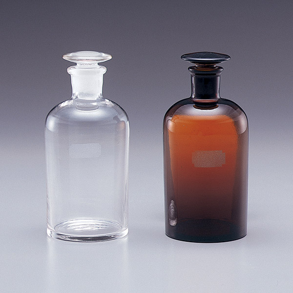 磨口玻璃瓶（窄口型）茶色 60ml