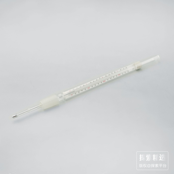 磨口温度计 19# 0℃～110℃/300mm 精度1℃