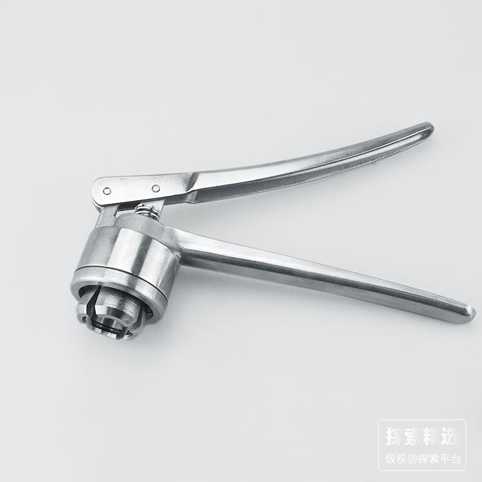 手动压盖器 瓶口外径26mm 用于封闭铝塑盖 不锈钢材质