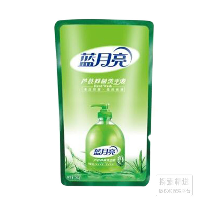 芦荟洗手液 袋装500g 蓝月亮