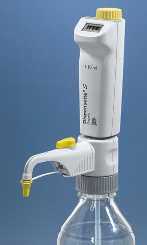 瓶口分液器 Dispensette S Organic 有机型 数字可调 DE-M 标志 5-50ml 带回流阀