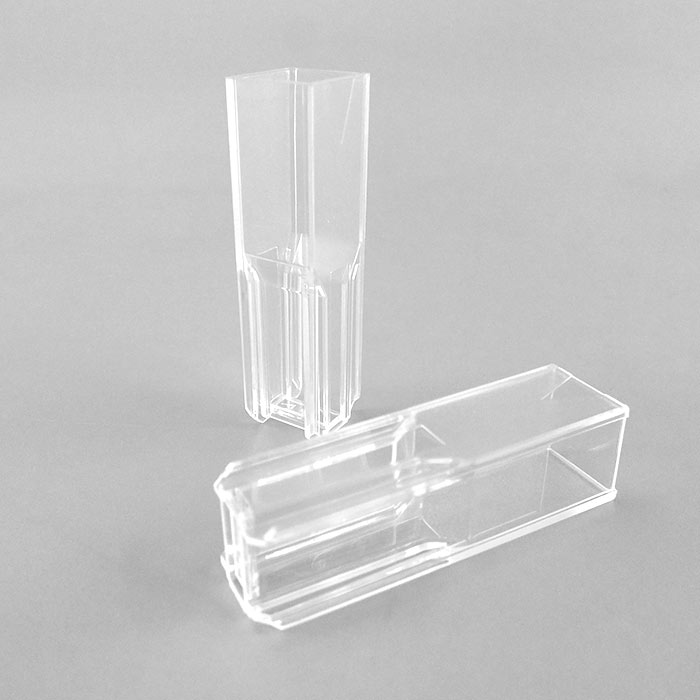 塑料比色皿 半微量型 异丁烯酸酯材质 光程10mm 1.5mL