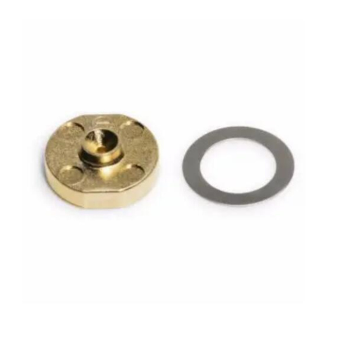 超高惰性进样口分流平板 GC inlet seal, gold plated 带垫圈