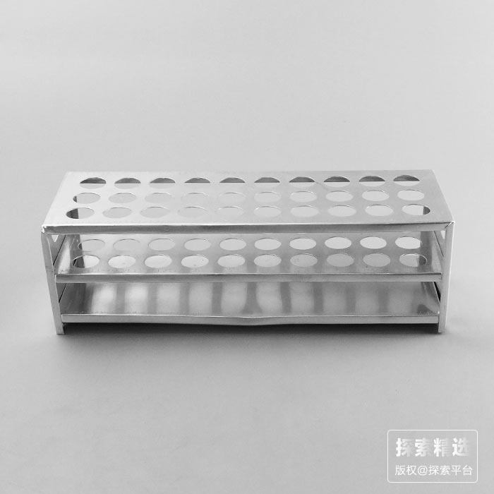 铝试管架 30孔 孔径15.5mm