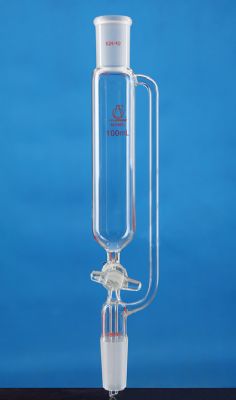 无刻度恒压滴液漏斗 玻璃互换节门 60ml 24# - 联华