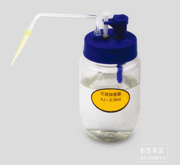 定量玻璃加液器 0.38ml 透明瓶300ml