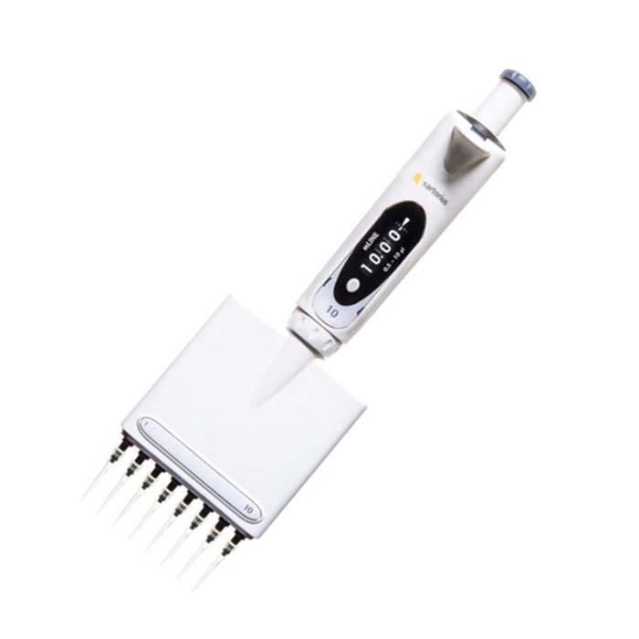mLINE 手动移液器, 8通道， 0.5-10ul
