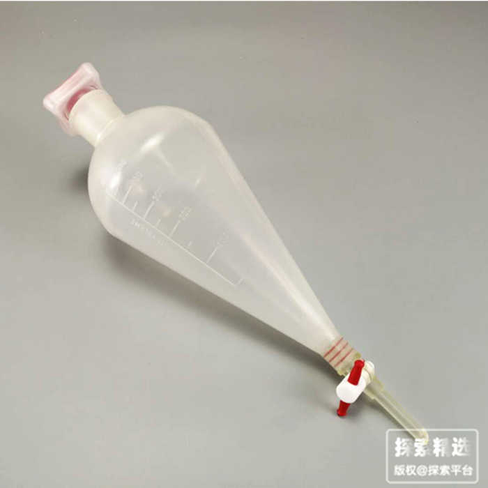 PP分液漏斗 500ml 内塞式 - 玖梧精选