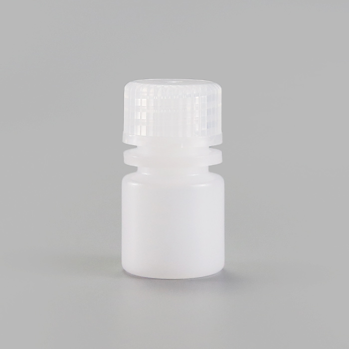 塑料广口瓶，HDPE，8ml，本白，无酶，免洗，防漏设计无内盖，灭菌
