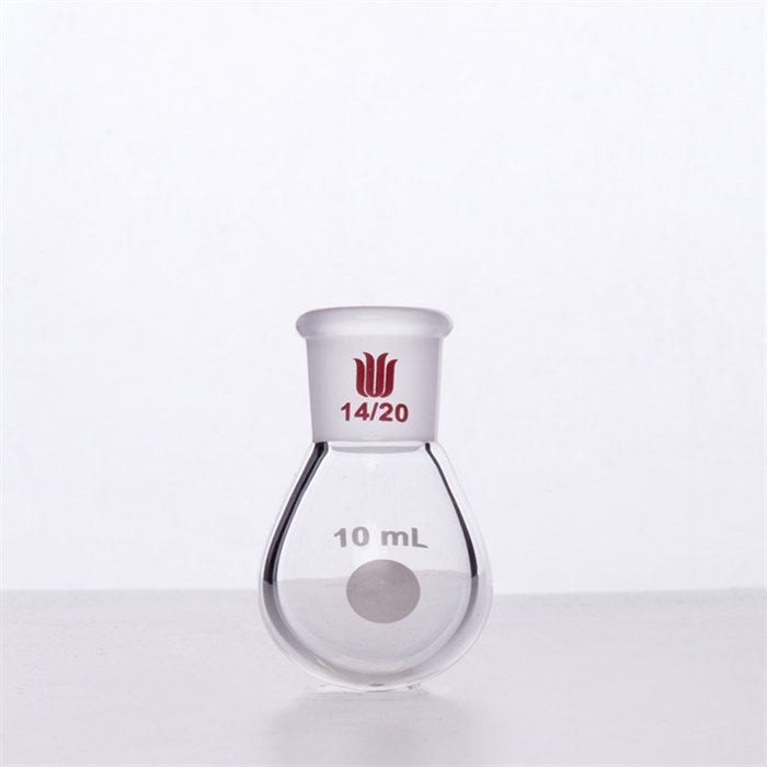 厚壁茄型瓶 高强度 磨口：14/20 10ml - 欣维尔