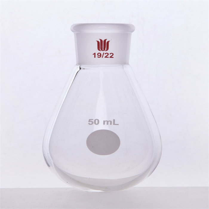 厚壁茄型瓶 高强度 磨口：19/22 50ml - 欣维尔