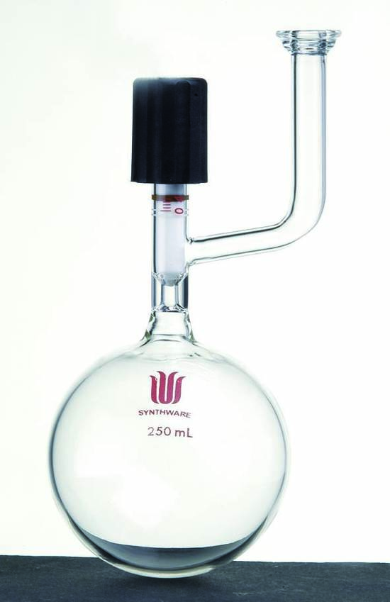带砝兰口的溶剂存储瓶15# 1000ml 侧管长度：220mm