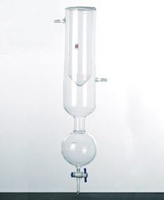 杜瓦瓶式冷阱 玻璃节门  500ml