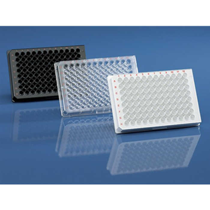 BRANDplates 微孔板,96孔,cellGrade plus,PS材质,透明,F形底,灭菌