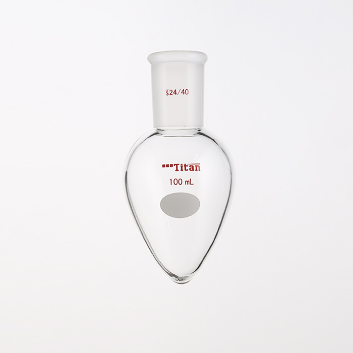 厚壁鸡心磨口烧瓶 高强度，磨口：24/40，100ml 特优级 爆款 - ACESUN艾斯琳