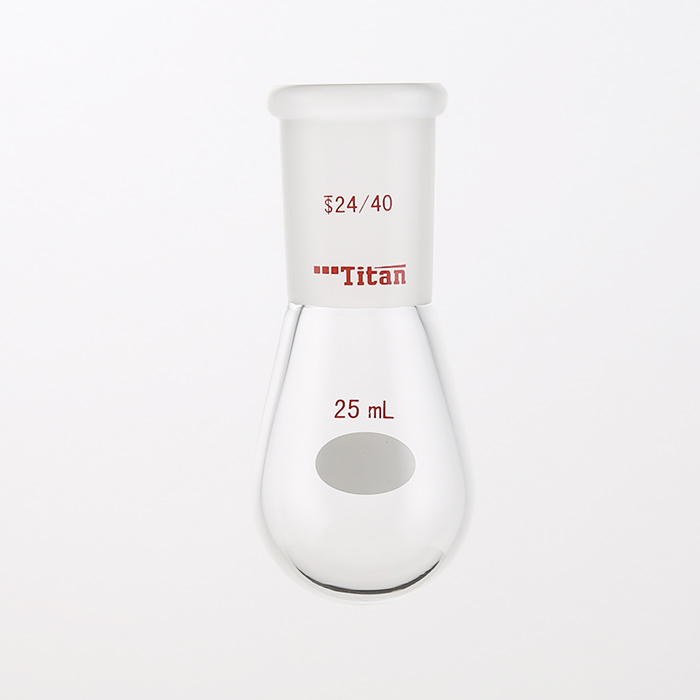 厚壁茄型瓶 高强度，磨口：24/40，25ml 特优级 爆款 - ACESUN艾斯琳