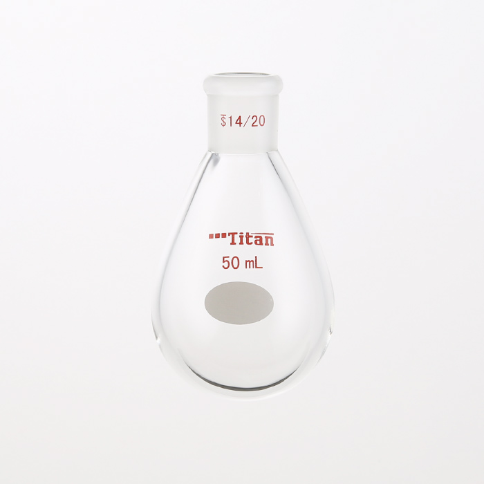 厚壁茄型瓶 高强度，磨口：14/20，50ml 特优级 - ACESUN艾斯琳