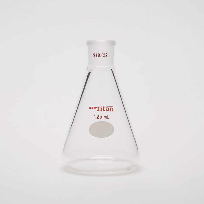 具磨口三角瓶 厚壁高强度 磨口：19/22 125ml 特优级 爆款 - ACESUN艾斯琳