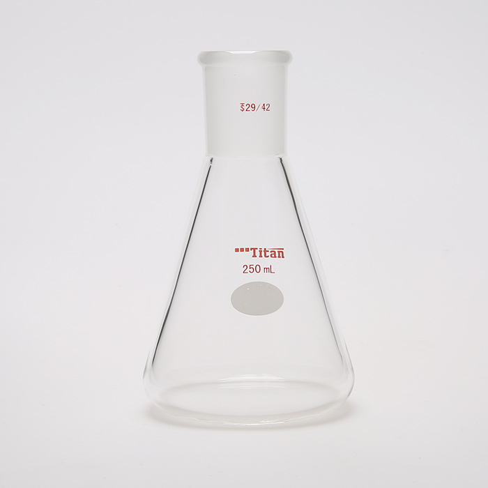 具磨口三角瓶 厚壁高强度 磨口：29/42 250ml 特优级 - ACESUN艾斯琳