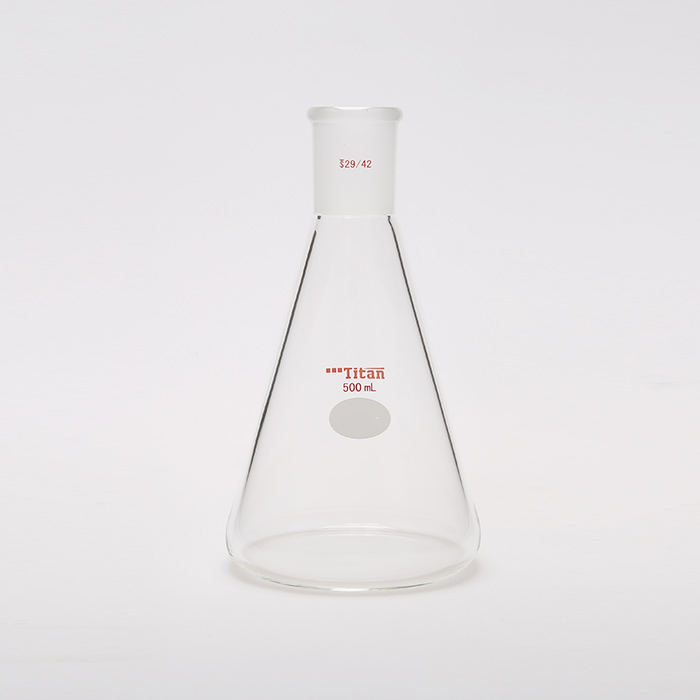 具磨口三角瓶 厚壁高强度 磨口：29/42 500ml 特优级 - ACESUN艾斯琳