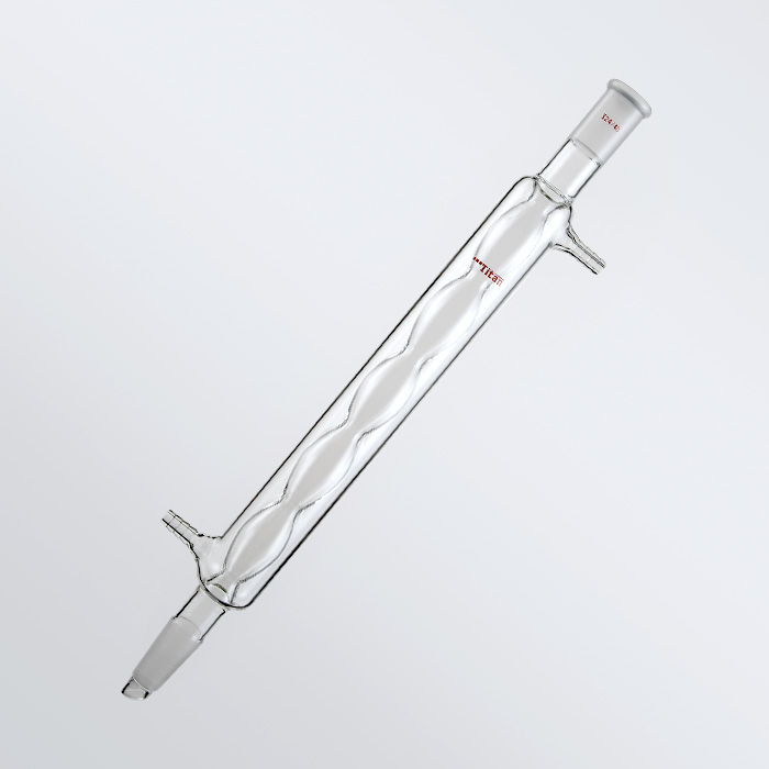 球型冷凝器 磨口:24/40,有效长度:300mm,小咀外径:10mm 特优级 爆款
