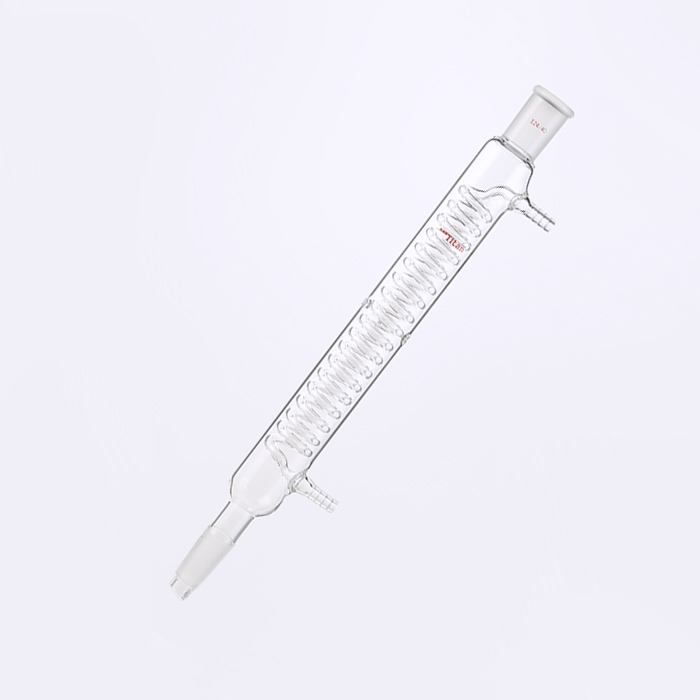 蛇型冷凝器 磨口:24/40,有效长度:300mm,小咀外径:10mm 特优级
