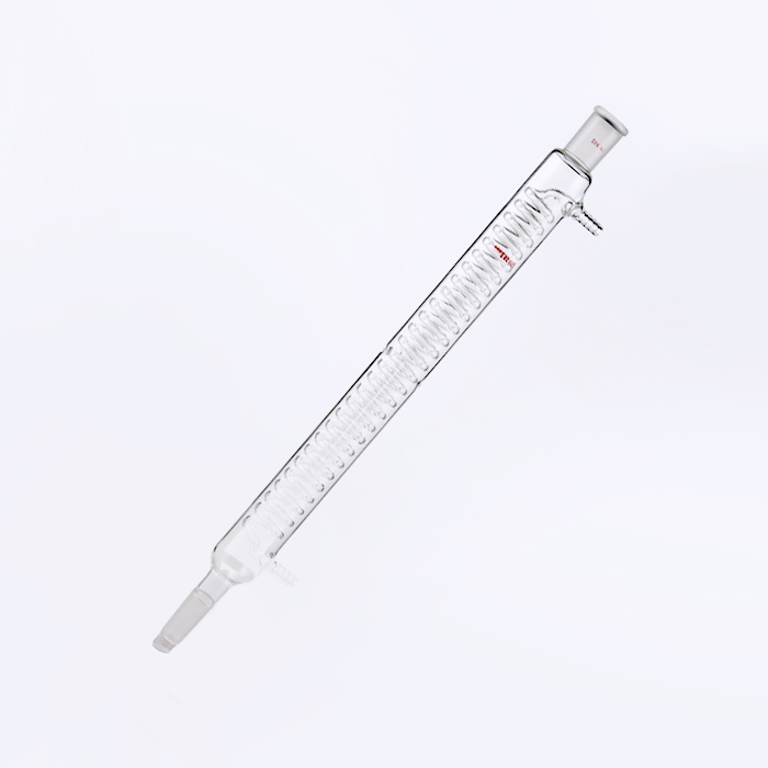 蛇型冷凝器 磨口:24/40,有效长度:400mm,小咀外径:10mm 特优级