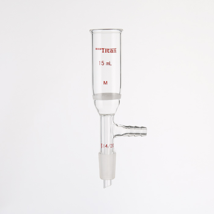 具磨口砂芯布什漏斗 15ml，磨口：14/20，G3砂板 特优级 - ACESUN艾斯琳