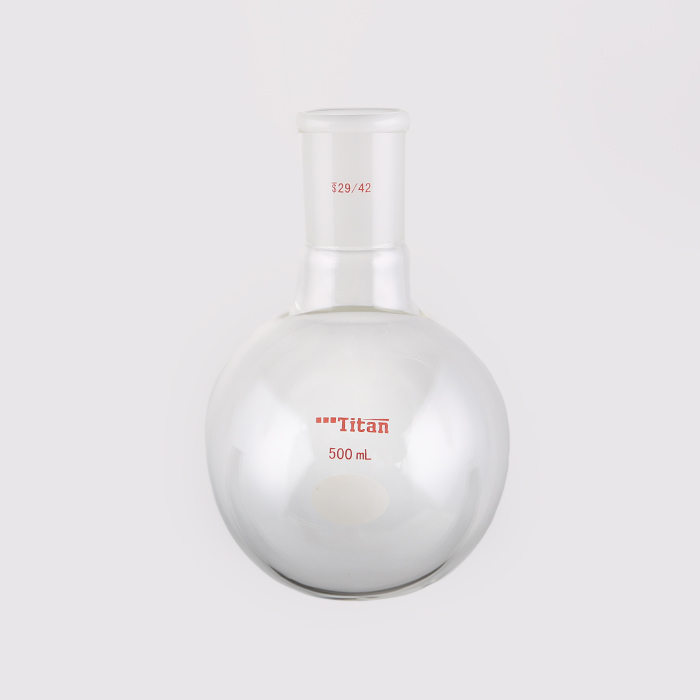 单颈圆底球瓶 厚壁高强度，磨口：29/42，500ml 特优级 - ACESUN艾斯琳
