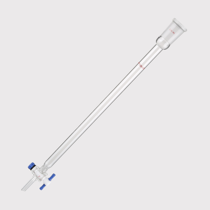 闪式层析柱 外径：17mm，有效长度：305mm，四氟节门孔径：2mm，24/40 特优级 - ACESUN艾斯琳