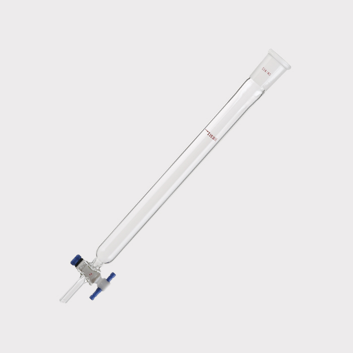 闪式层析柱 外径：26mm，有效长度：254mm，四氟节门孔径：2mm，24/40 特优级 - ACESUN艾斯琳
