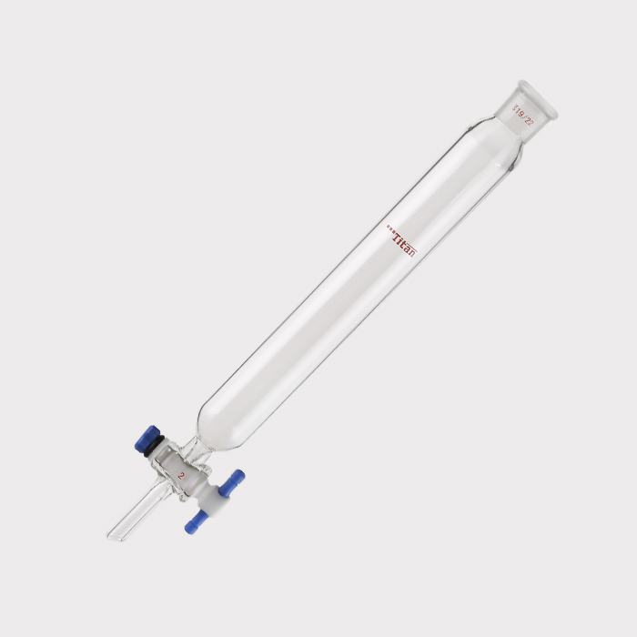 闪式层析柱 外径：32mm，有效长度：203mm，四氟节门孔径：2mm，19/22 特优级 - ACESUN艾斯琳