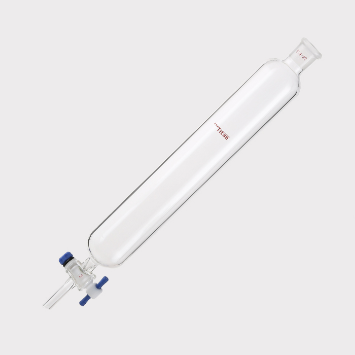 闪式层析柱 外径：46mm，有效长度：254mm，四氟节门孔径：2mm，19/22 特优级 - ACESUN艾斯琳