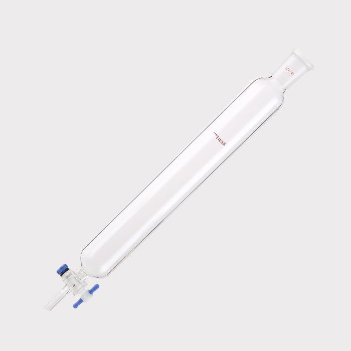 闪式层析柱 外径：46mm，有效长度：305mm，四氟节门孔径：2mm，24/40 特优级 爆款 - ACESUN艾斯琳