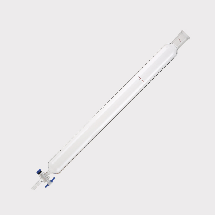 闪式层析柱 外径：46mm，有效长度：457mm，四氟节门孔径：2mm，24/40 特优级 - ACESUN艾斯琳