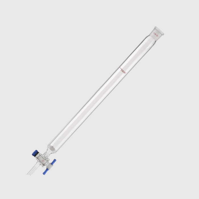 具砂板闪式层析柱 G2砂板，外径：26mm，有效长度：305mm，四氟节门孔径：2mm，19/22 特优级 - ACESUN艾斯琳