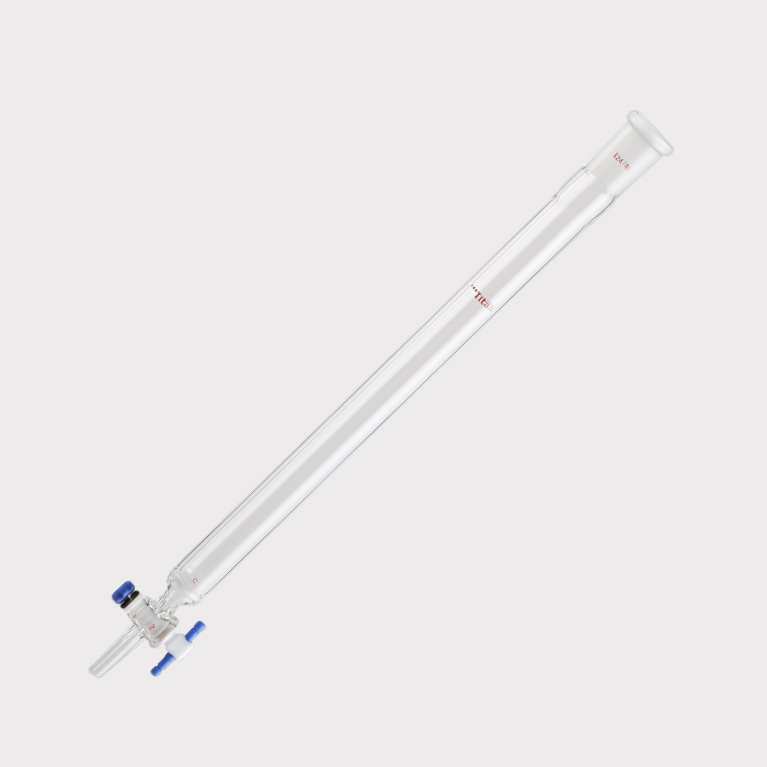 具砂板闪式层析柱 G2砂板，外径：26mm，有效长度：305mm，四氟节门孔径：2mm，24/40 特优级 爆款 - ACESUN艾斯琳