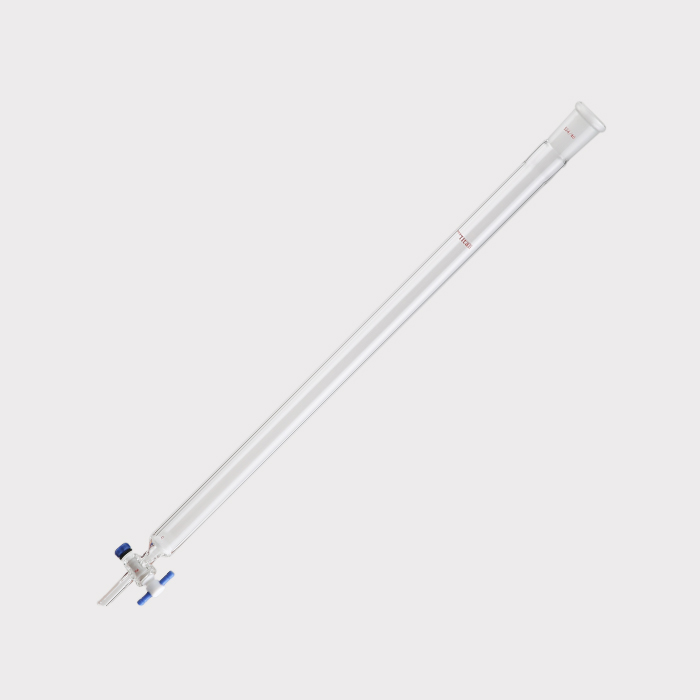 具砂板闪式层析柱 G2砂板，外径：26mm，有效长度：457mm，四氟节门孔径：2mm，24/40 特优级 - ACESUN艾斯琳