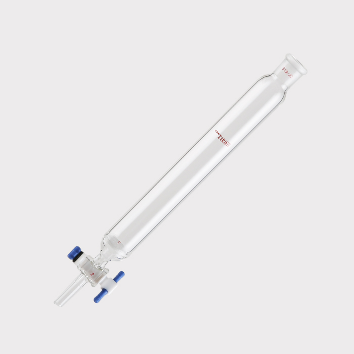 具砂板闪式层析柱 G2砂板，外径：32mm，有效长度：203mm，四氟节门孔径：2mm，19/22 特优级 - ACESUN艾斯琳